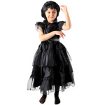 Karnevalový kostým – Wednesday Addams s doplnkami (120)